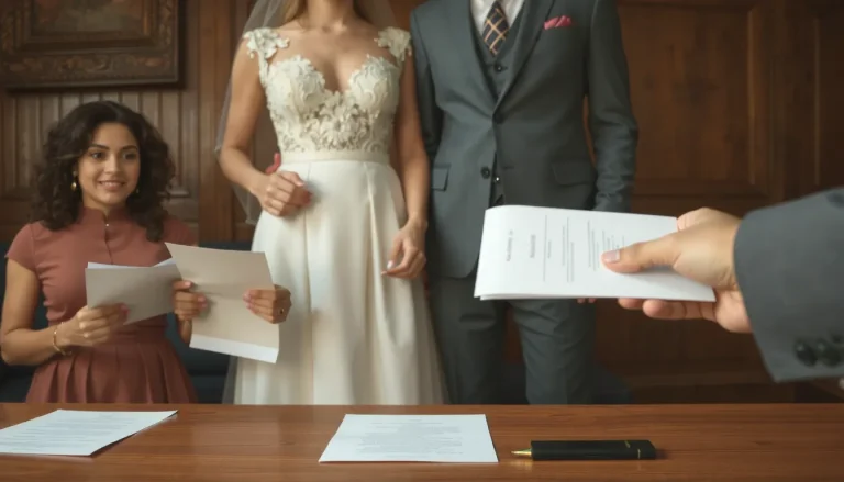 Combien de témoins pour un mariage : les règles civiles et religieuses