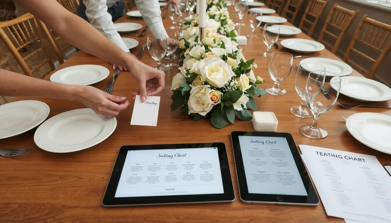 comment faire un plan de table pour un mariage