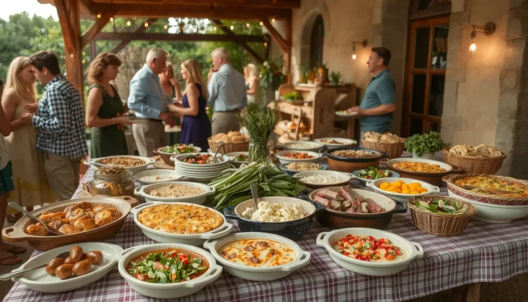 Repas de mariage fait maison : 50+ idées recettes et buffet économique
